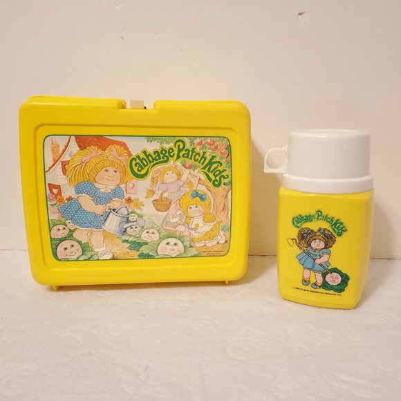 CABBAGE PATCH KIDS PLASTIC LUNCH BOX WITH THERMOS - Picture 16 of 16